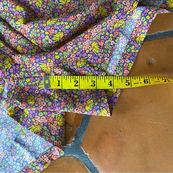 Toad & Co Sunkissed Liv Romper Floral Drawstring Sleeveless Travel Casual XL - Picture 13 of 13